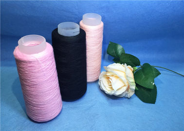 중국 염색한 색깔은 회전된 폴리에스테 실, knotless 폴리에스테 뜨개질을 하는 털실을 표백했습니다 협력 업체