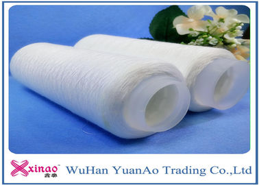 중국 Eco 친절한 플라스틱 관을 가진 100%년 Virgin 급료 익지않는 길쌈 회전된 폴리에스테 털실 협력 업체