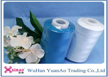 High Strength 100% Spun Polyester Sewing Thread Raw White High Tenacity Polyester Yarn