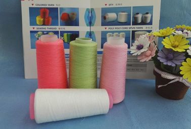중국 Eco 친절한 주문 다채로운 30s 40s 50s는 꿰매는 실을 위한 폴리에스테 털실을 염색했습니다 협력 업체