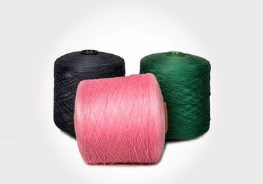 중국 염색한 낮은 수축량 100% 반지는 폴리에스테 털실 환경 친화적인을 회전시켰습니다 협력 업체
