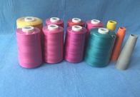 Unbleached Ring Spun Polyester Yarn Multi Colored High Tension Chemical Resistance 